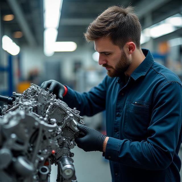 Процесс капитального ремонта двигателя в Northridge Auto Care